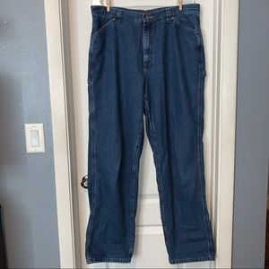 Lee vintage blue carpenter jeans size 16W